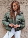 Ženska zimska jakna SIMMON zelena Dstreet TY3049