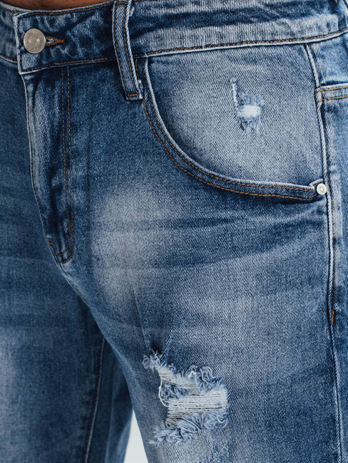 Moške kratke hlače iz džinsa, modre Dstreet SX2562