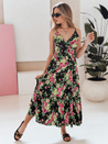 MISSBLOSSY maksi obleka črna Dstreet EY2621