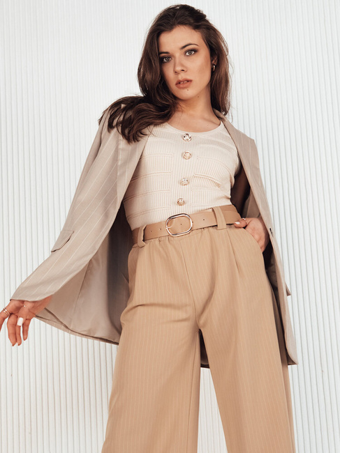 Ženski top GLARDOS Barva Bež DSTREET RY2386