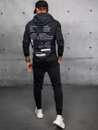 Moške komplet trenirke Barva Črna DSTREET AX0685