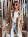 Ženska prehodna jakna parka NEWMOON khaki Dstreet TY4786