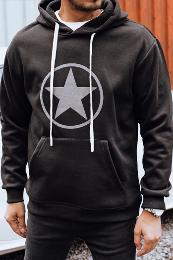 Moška črna majica Dstreet BX5932