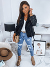 Ženska ramones jakna VIBE Barva Črna DSTREET TY2843