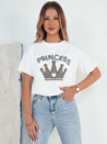 Ženska majica PRINCY bela Dstreet RY2390