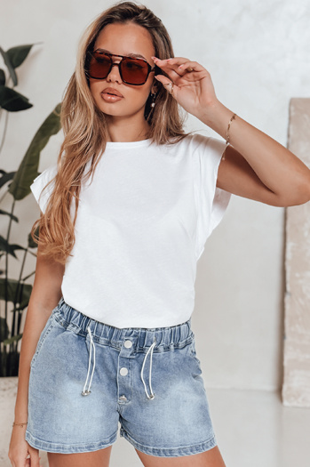 T-shirt damski FILLIPS biały Dstreet RY2498