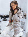 Ženska zimska jakna GOLDEN PREMIUM kaki Dstreet TY3119