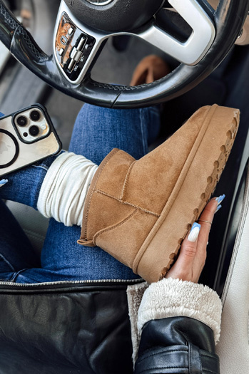 Ženski snežni škornji BRINETTO camel Dstreet ZY0549