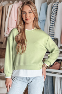 Ženska bluza LUZZIO mint oversize Dstreet BY1381