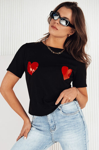 Ženska majica PALIS black Dstreet RY2430