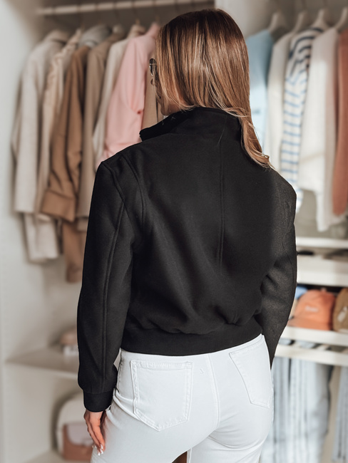 Ženska prehodna prevelika bomber jakna LUMINA black Dstreet TY4791