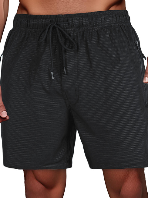 Moške temno sive kratke hlače Dstreet SX2529