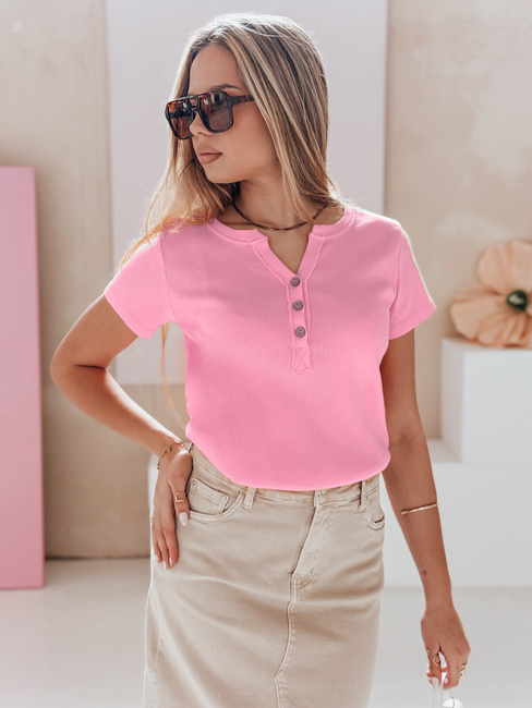 Ženska bluza KISS LOOK roza Dstreet RY2837