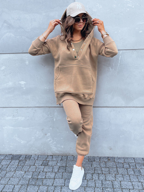 Ženski komplet INDESIT Barva kamela DSTREET AY0946