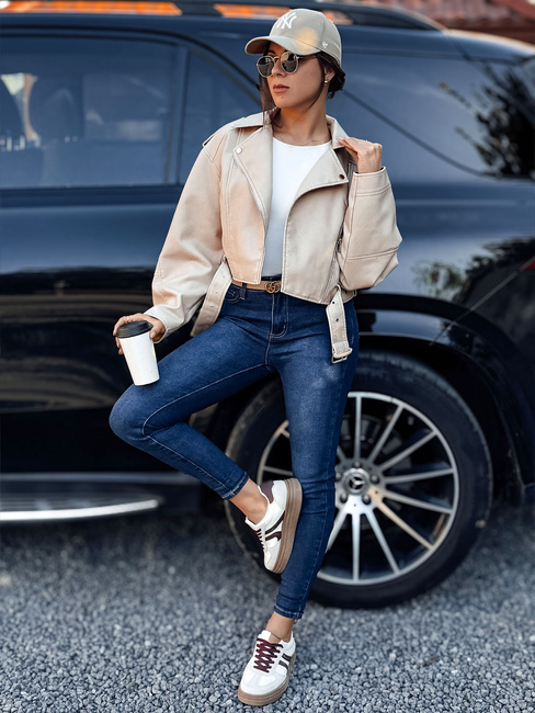 Ženske hlače iz džinsa FALERIS modre Dstreet UY2254