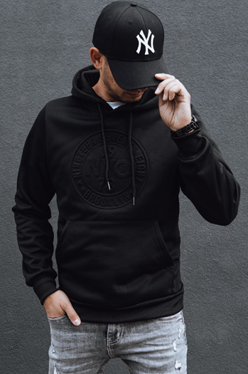 Moška kapuca črna Dstreet BX5787