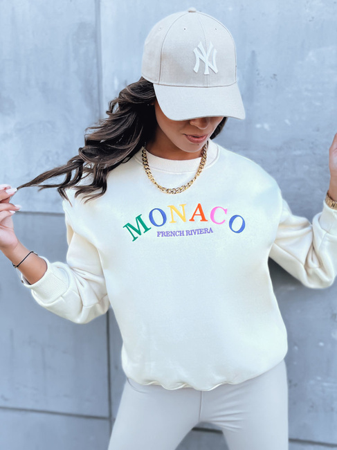 Ženska oversize jopa MONACO Barva kremna DSTREET BY1232