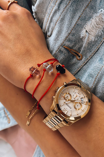 Ženska zapestnica CRISTAL Barva rdeča DSTREET LY0057