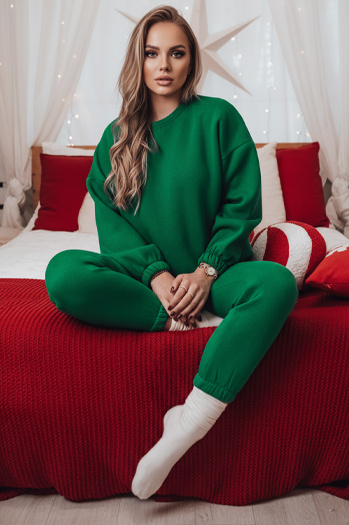 Ženski komplet trenirke ARIELLA PREMIUM green Dstreet AY1115