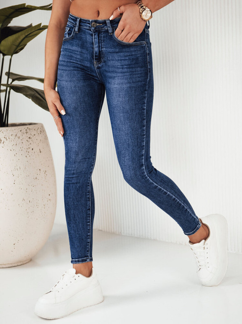 Ženske hlače casual STEPHINE Barva Modra DSTREET UY1845