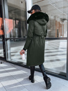 Ženska zimska jakna LUSTER Barva Zelena DSTREET TY3955