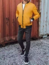 Moška prehodna jakna rumena Dstreet TX3825