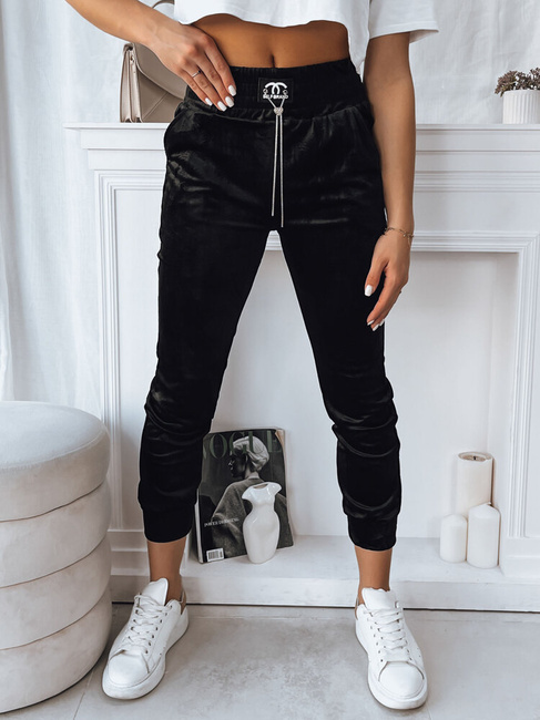 Ženske trenirke AVENUE Barva Črna DSTREET UY1761