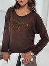 Ženska bluza PERFSTYLE čokoladna Dstreet RY2667_1
