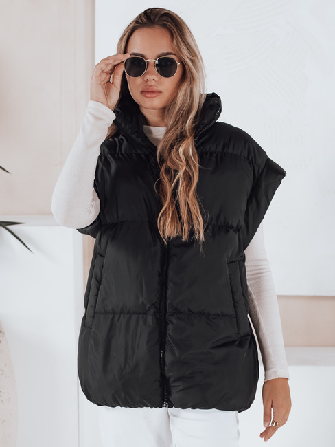 Ženski brezrokavnik NIMIA črna Dstreet TY3248