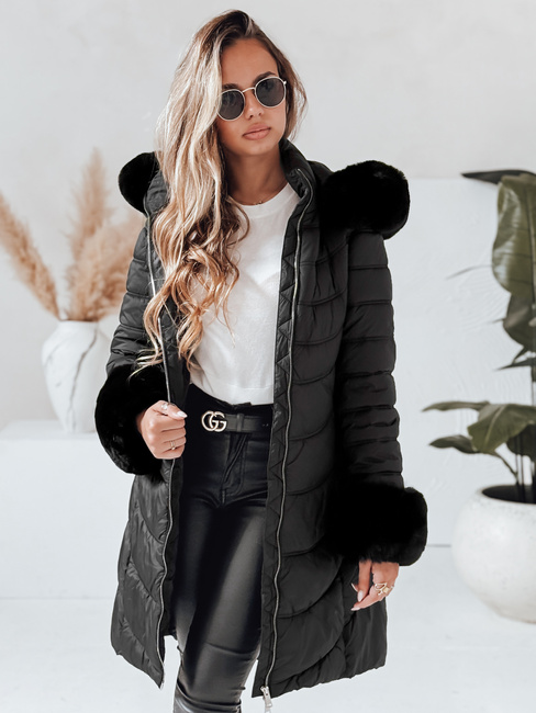 Ženska zimska jakna MOON Barva Črna DSTREET TY4051