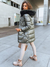 Ženska zimska jakna AUTUMN GLOW Barva Zelena DSTREET TY3728