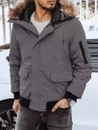 Moška zimska jakna Barva Temno siva DSTREET TX4306