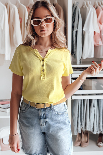 Ženska bluza KISS LOOK rumena Dstreet RY2839