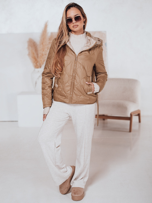 Ženska prešita jakna MAXWELL gold Dstreet TY4397