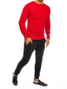 Moške komplet trenirke Barva rdeča-Črna DSTREET AX0633