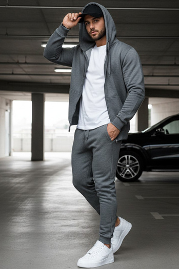 Moške kavbojke Barva Antracitna DSTREET UX2396