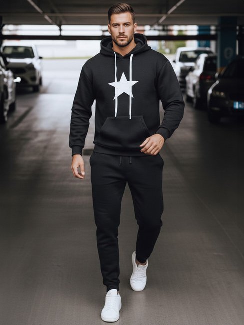 Moška kapuca črna Dstreet BX5924