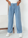 Ženske hlače casual ASTERS Barva Svetlo modra DSTREET UY2036