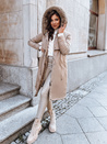 Ženska zimska jakna LUSTER Barva Bež DSTREET TY3958