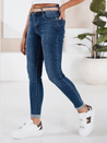 Ženske jeans hlače DIVETTI temno modre Dstreet UY2252