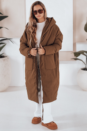 Ženska jakna MELVIN camel Dstreet TY3238