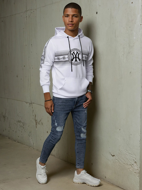 Moška jopa s kapuco Barva Črna DSTREET BX5567