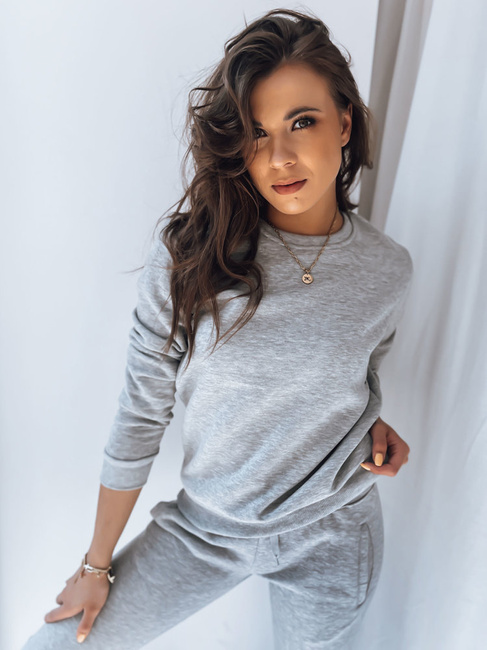 Ženska jopa brez kapuce FASHION II Barva siva DSTREET BY0152z