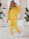 Ženski komplet trenirka ARIELLA PREMIUM rumena Dstreet AY0734