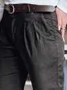 Ženske hlače s pasom MODELA black Dstreet UY2568