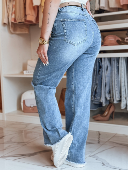 Ženske jeans hlače DOGERISS modre Dstreet UY2675