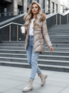 WINTERCHIC ženska zimska jakna s kapuco camel Dstreet TY4438z