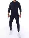 Moške komplet trenirke Barva Mornarica DSTREET AX0429