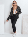 Ženske kavbojke mom fit black Dstreet UY2779