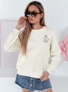 Ženska bluza z vezenjem CHERSOFT ecru Dstreet BY1400